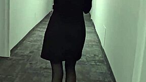 A Young Poetess Reads Poetry In A Sexy Dress