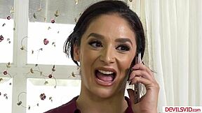 Horny Babe Fucking Friend's Stepdad Intensely