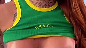 does this petite latina deepthroat your cock sloppy after casting?