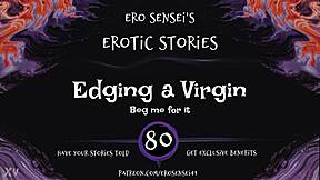 edging a virgin with erotic audio for women in pov reality masturbation