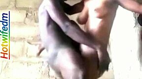 Fucked step sister's bestie roughly in building