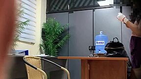 Spy Cam Catches Nataly Practicing Law at University