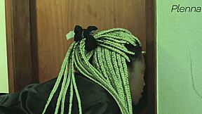 eu ajudei meu vizinho ebony com seu pau grande 😏