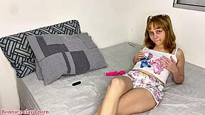 oww, my ass hurts so bad, stepdad fucks 18yo only anal, ouch!