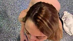 wife loses bet and sucks dick