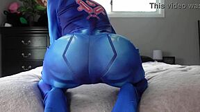 samus cosplay with farts