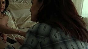 Young Lesbian Tends to Injured Lover with Tender Licks