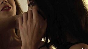 Perfect lesbian teens oksana oksi and kay j strip together at playboy4!