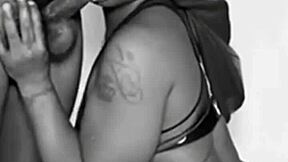 Stepbrother's Big Black Cock Sucked by Keisha Minaj