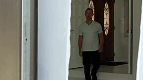 aria banks' friend's dad daydreams about fucking her bent over with blowjob and deepthroat!