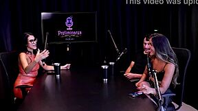 Latina woman explores fetishes in sexy casting collaboration