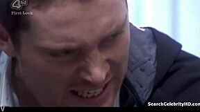 rebecca atkinson topless in shameless-uk s07e11 blowjob scene