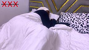 Threesome in hostel.