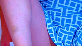 Sexy latin girl shows big ass in thong under dress