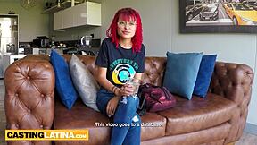 Petite Colombian Teen 18+ Melissa Mocosa Moans On First Massive Cock