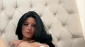 Horny British Exchange Student Fucks Herself