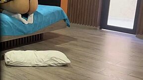 I passionately fucked the curvy brunette with big tits