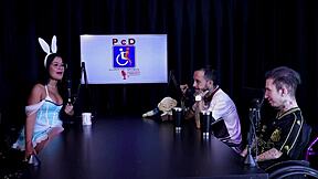 My teen 18+ girlfriend loves my big cock hitting her pussy, she put in the plug and we did 69.