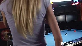 brynn tyler in a homemade pov scene.