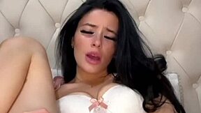 Horny British Exchange Student Fucks Herself