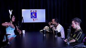 My teen 18+ girlfriend loves my big cock hitting her pussy, she put in the plug and we did 69.