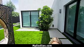 Stepdaughter Had Planned Everything All Along In The Hopes Of Having Her Stepdad Fuck Her In The Ass.