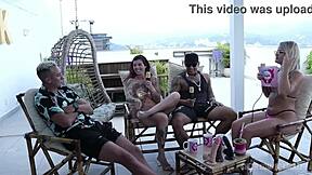 Casal Kobra's swing interview with Bruna Carlos 😏