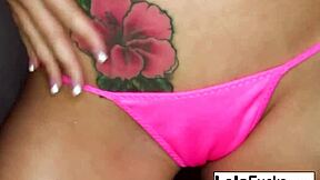 Sexy Lola Foxx Touches Herself In This Compilation.
