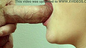 Skye Mae Sucks Huge Cock in Stunning High-Def Slow Motion