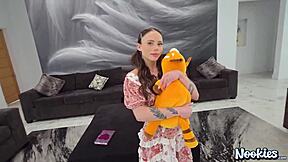 First Time Porn Alert Lucia Rossi Creampie Nookies!