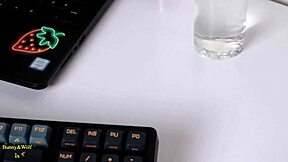 hardcore lesbian sex with juicy pussy lips, tight small 18+ waists, and long-haired brunettes kissing passionately