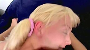 Teen Nurse Provides Gloryhole Therapy Session