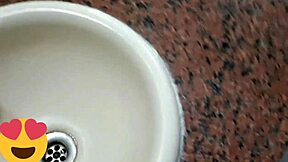 Quick Fuck In University Bathroom