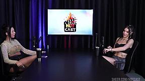 watch debora andrade's compilation on hot cast, part 4, with see-through and vibrator action?