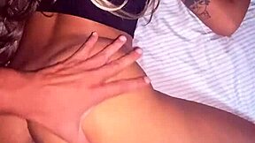 Curvy Brunette Fucks Without Condom