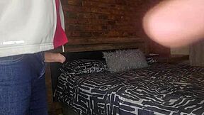 I say, 'fuck me quick before your boyfriend arrives'