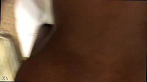 Black couple fucks doggystyle amateur style