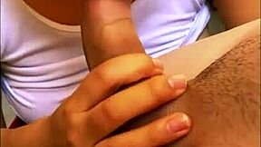 the busty neighbor couldn't resist spying on the tight latina masturbating next door