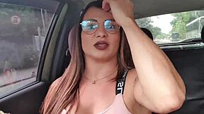 i fulfilled a guy's foot fetish in the car