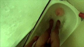 First Video Captures Shower Time Bathing Scene with Young Teen in POV
