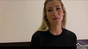 Shona River masturbates while sharing experiences