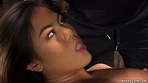 I fucked this busty asian beauty in suspension bondage.