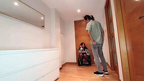A guy's dream whore knocks on wrong door, leading to sensual encounters with curvy ass and big tits