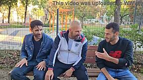 Christen Courtney's Last Minute Triple Date: 3on1 Anal and DP Ending with Cum in Mouth