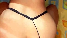 skinny 18-year-old nerd attends blowjob casting with shaking hands during oral performance