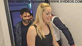 Christen Courtney's Last Minute Triple Date: 3on1 Anal and DP Ending with Cum in Mouth