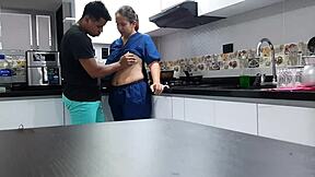 I Convinced My Employee to Bang in the Kitchen!