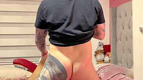 why does she bend over for her friend's big cock?