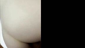 Blonde cougar has fun with young man