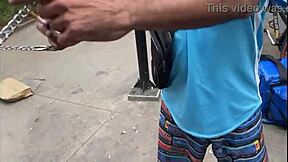 Look At Girls With Collars In Sao Paulo Exhibitionism!